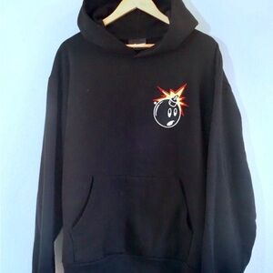 Adam Bomb Black Hoodie | The Hundreds